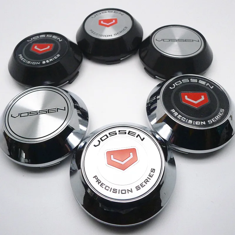 4 Pz/Lotto 68Mm Vossen Wheel Center Caps Hub Cerchi Per Auto Sostituisci Copertura Antipolvere Hubcaps Accessori Per Lo Styling Automatico