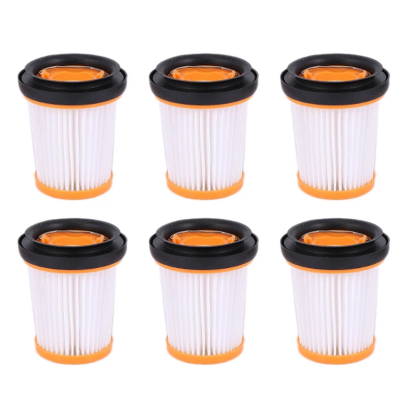 6 Pz Filtri Per Shark Ion W1 Cordless Palmare Vuoto Wv200 Wv201 Wv205 Parti