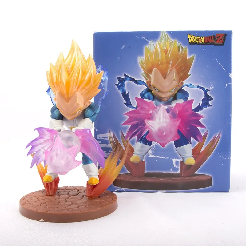 Anime Periferiche Dragon Ball Super Saiyan Q Edition Vegeta Shock Wave Statue Pvc Action Figure Modello Da Collezione Giocattolo In Scatola