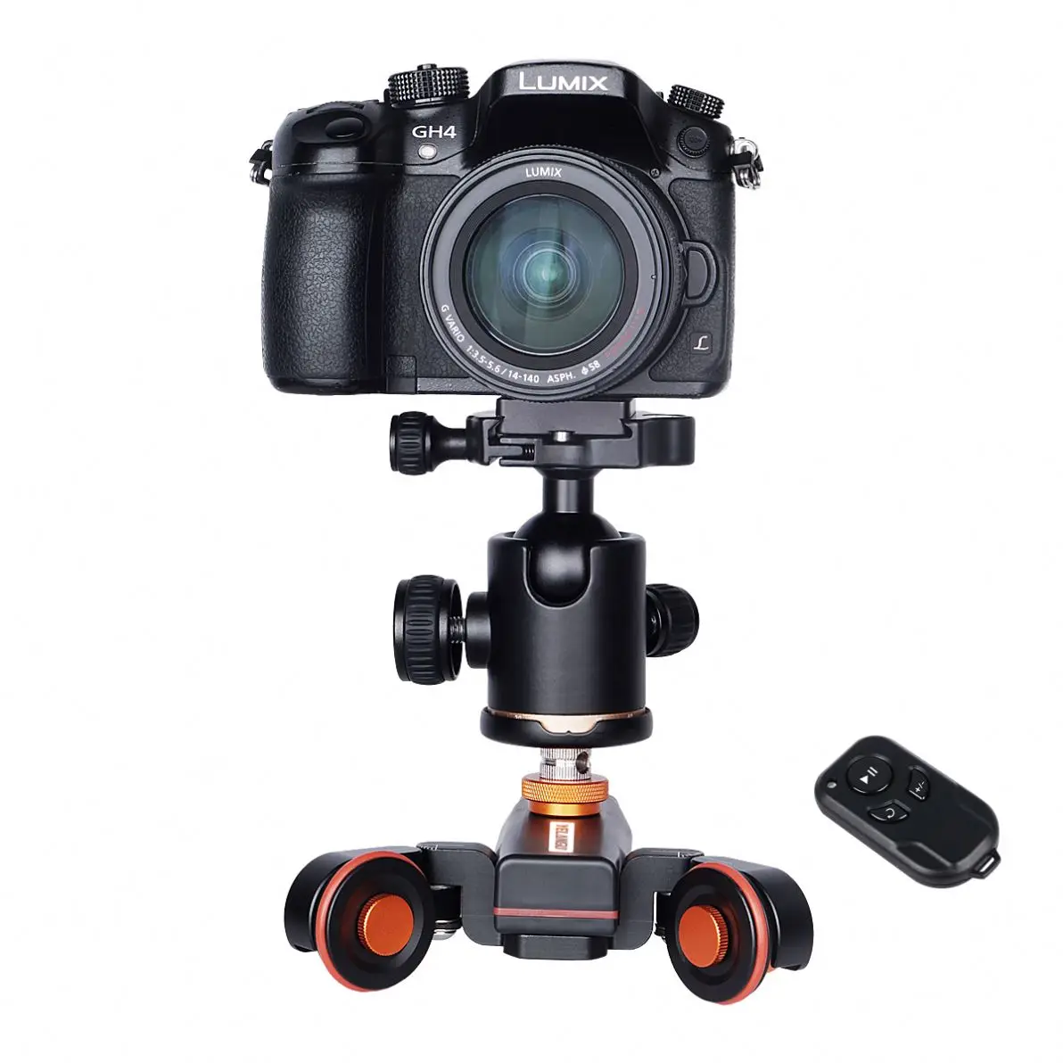 Yelangu Autocdolly L4X Motorizzato Electrico Track Rail Slider Dolly Car Con Telecomando Velocità Regolabile Per Dslr Phone Video