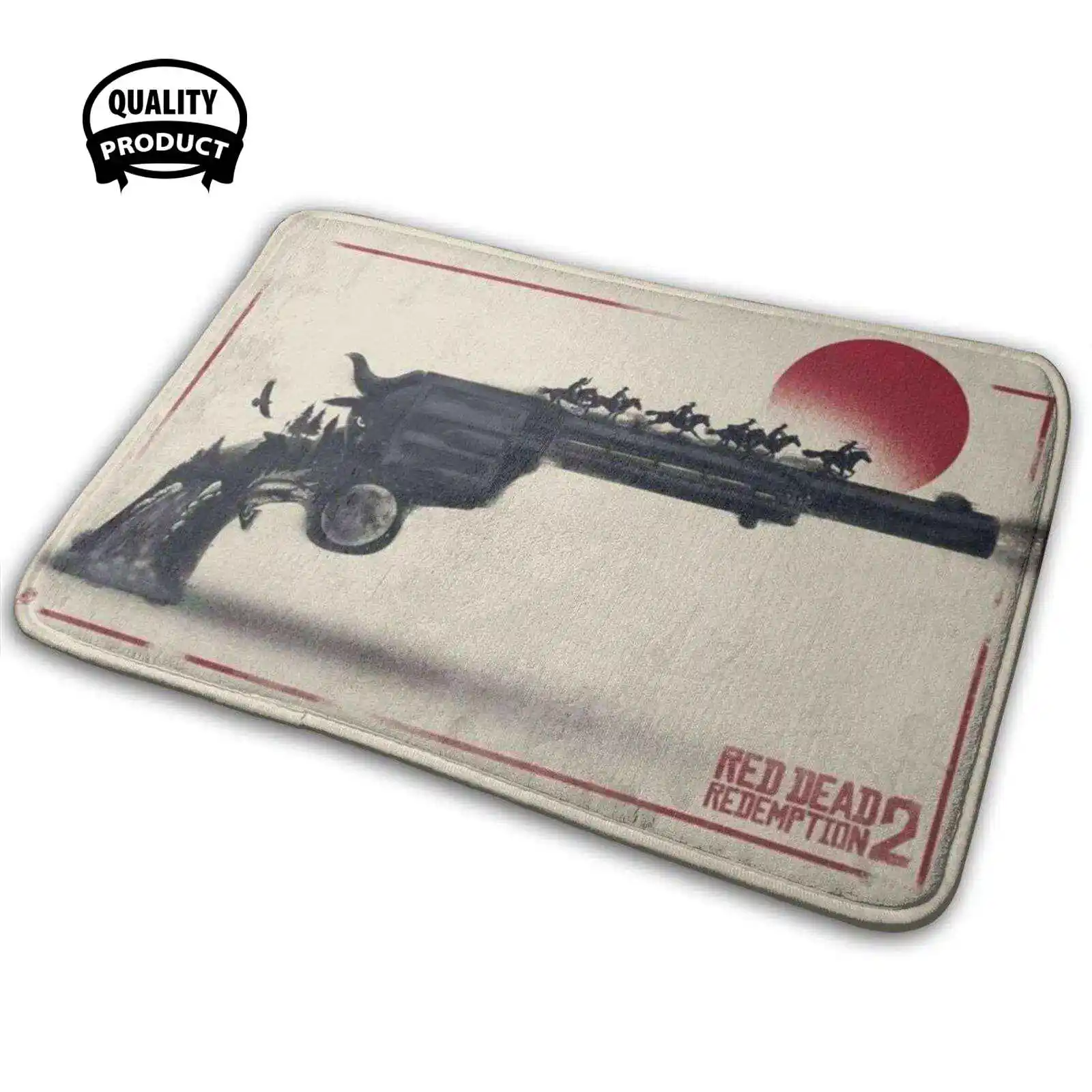 Rdr2 R 3D Articoli Per La Casa Tappetino Tappeto Tappeto Cuscino Riscatto 2 Riscatto Arthur Morgan John Marston Western Old Wild West