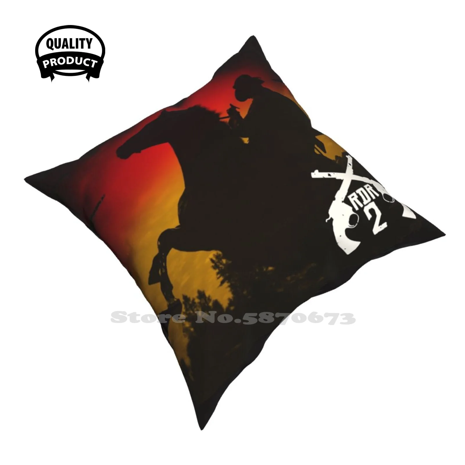 Rdr2 Sunset Rider Funny Cute Decor Square Federa Rdr2 Red Dead Redemption Red Dead Redemption