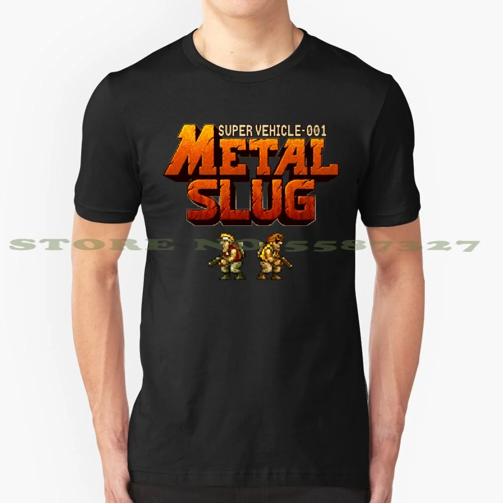 Metal Slug ( Neo Geo) Maglietta Divertente Estiva Per Uomo Donna Metal Slug Metal Slug X Neo Geo Arcade 1990S 90S Snk Contra