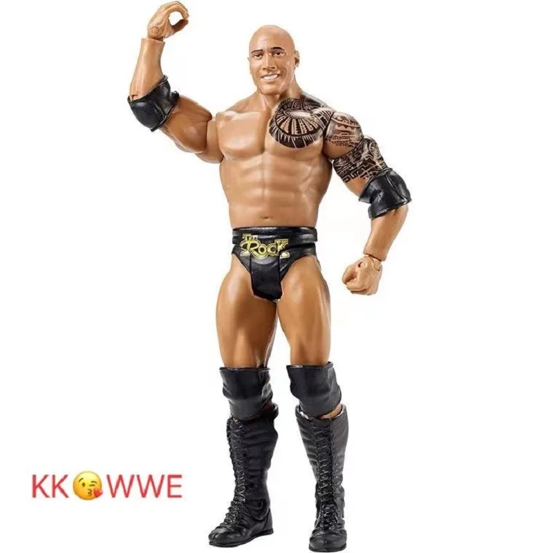 Dwayne Johnson Figura Wwe/Aew /Wwf/Wcw Action Figure 7''