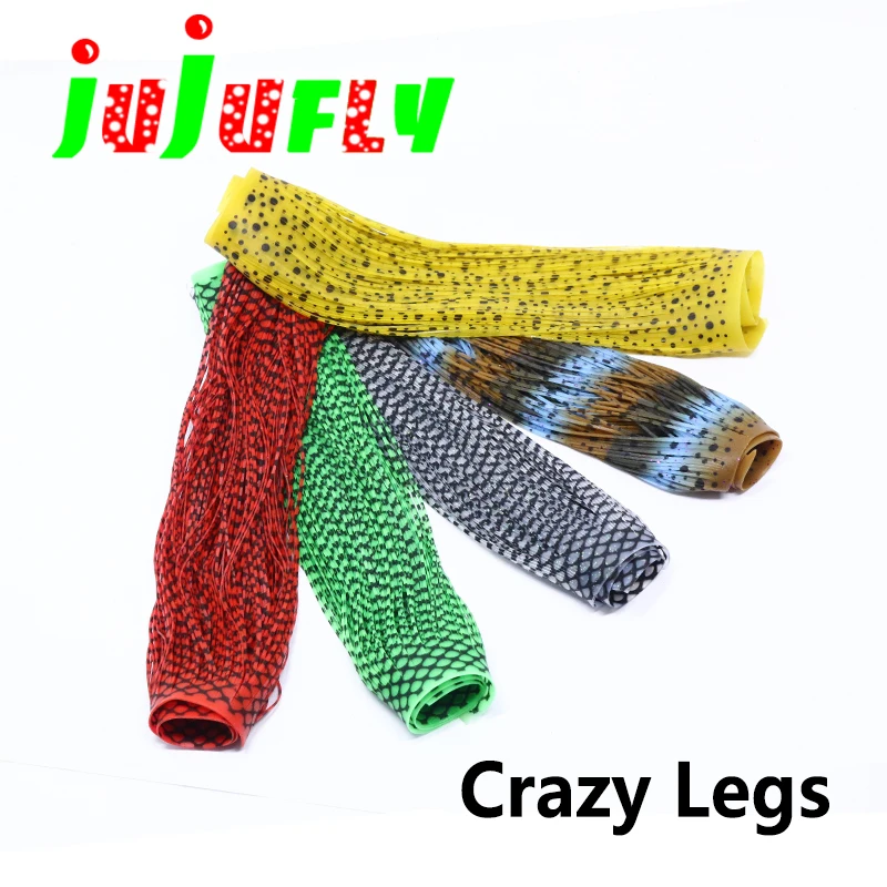 12 Colori Opzionali Volare Legando Gambe In Silicone Barrato Grizzly Gambe In Gomma Svolazzanti Volare Legando Materiali Per Stelle Filanti Lanose Bug