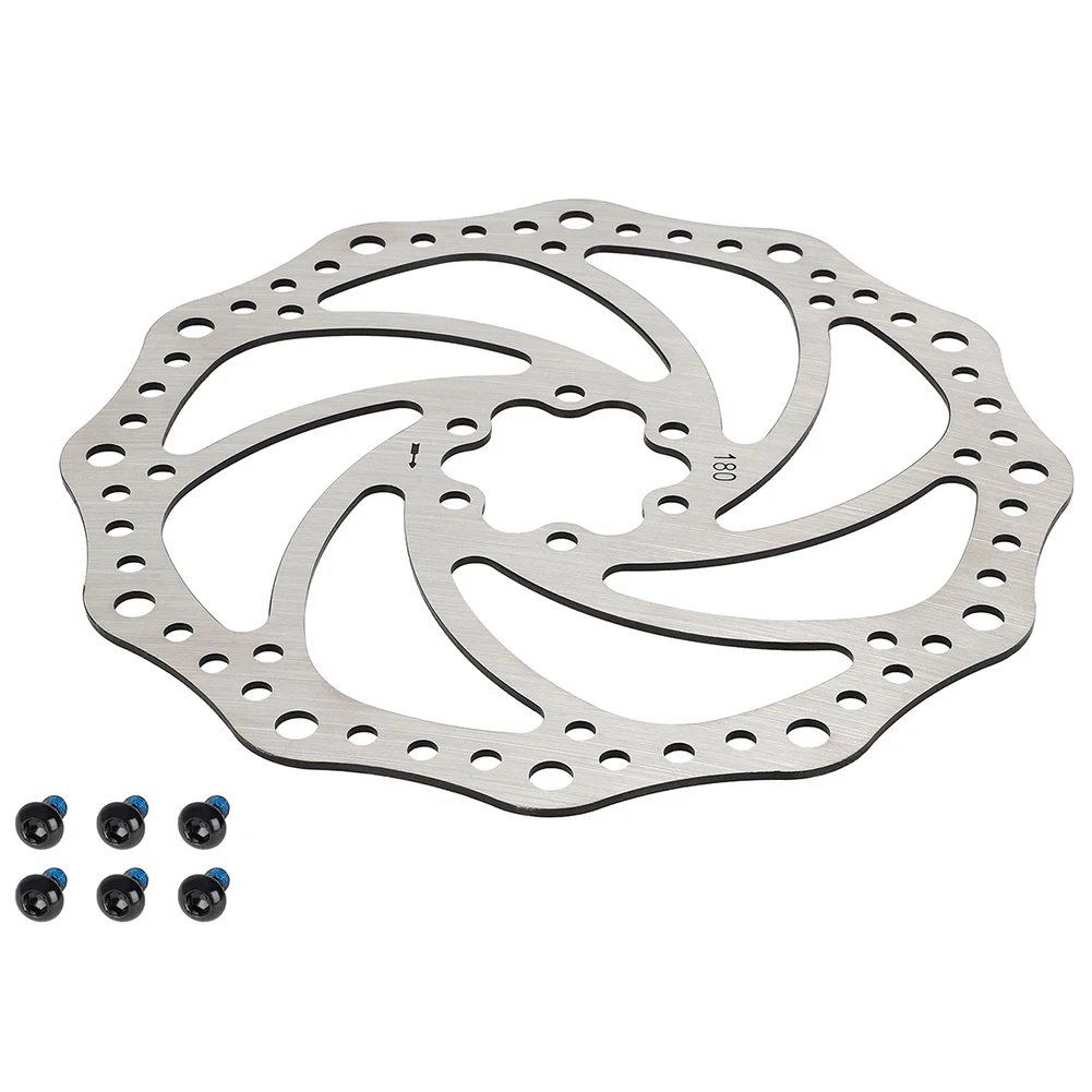 Disco Freno Da 180Mm Disco Freno Rotore In Acciaio Inossidabile Più Rigido 180Mm 180Mm Ciclo Bicicletta Nuovo Di Zecca Mtb Bici Da Strada Nuovo