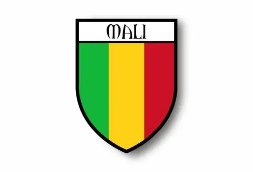 Aufkleber Auto Motorrad Wappen Laptop Flege Mali Malische Stickers Per Auto, Motos, Laptop, Industria