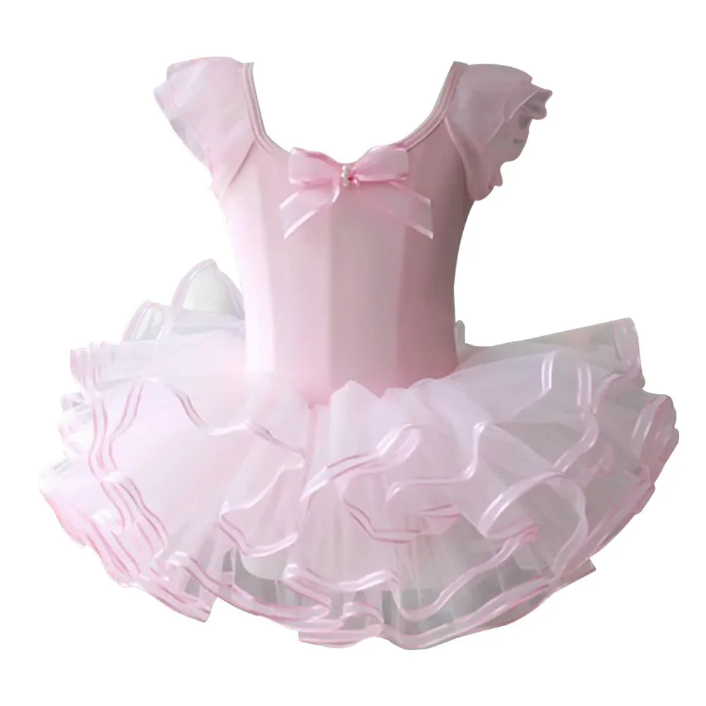Vestiti Di Balletto Bambini Ballerina Costume Sconto Tutù Di Balletto Rosa/Giallo Tutu Di Balletto Vestito Ragazze Ginnastica Body Dancewear
