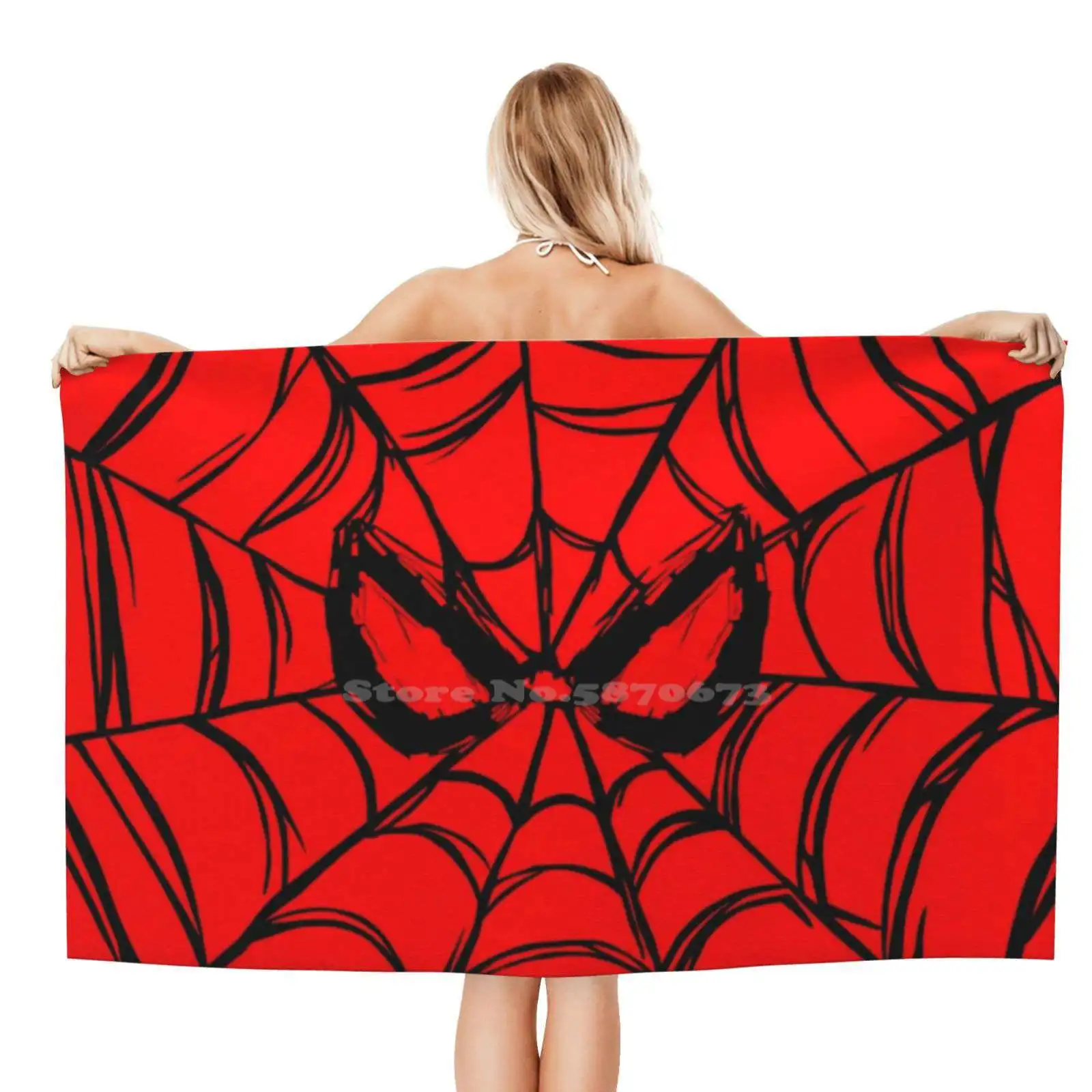 Spidey Morbido E Confortevole Bagno Doccia Asciugamano Spidy Spider Tom Holland Homecoming Gauntlet Infinity Stones Infinity War House Of M
