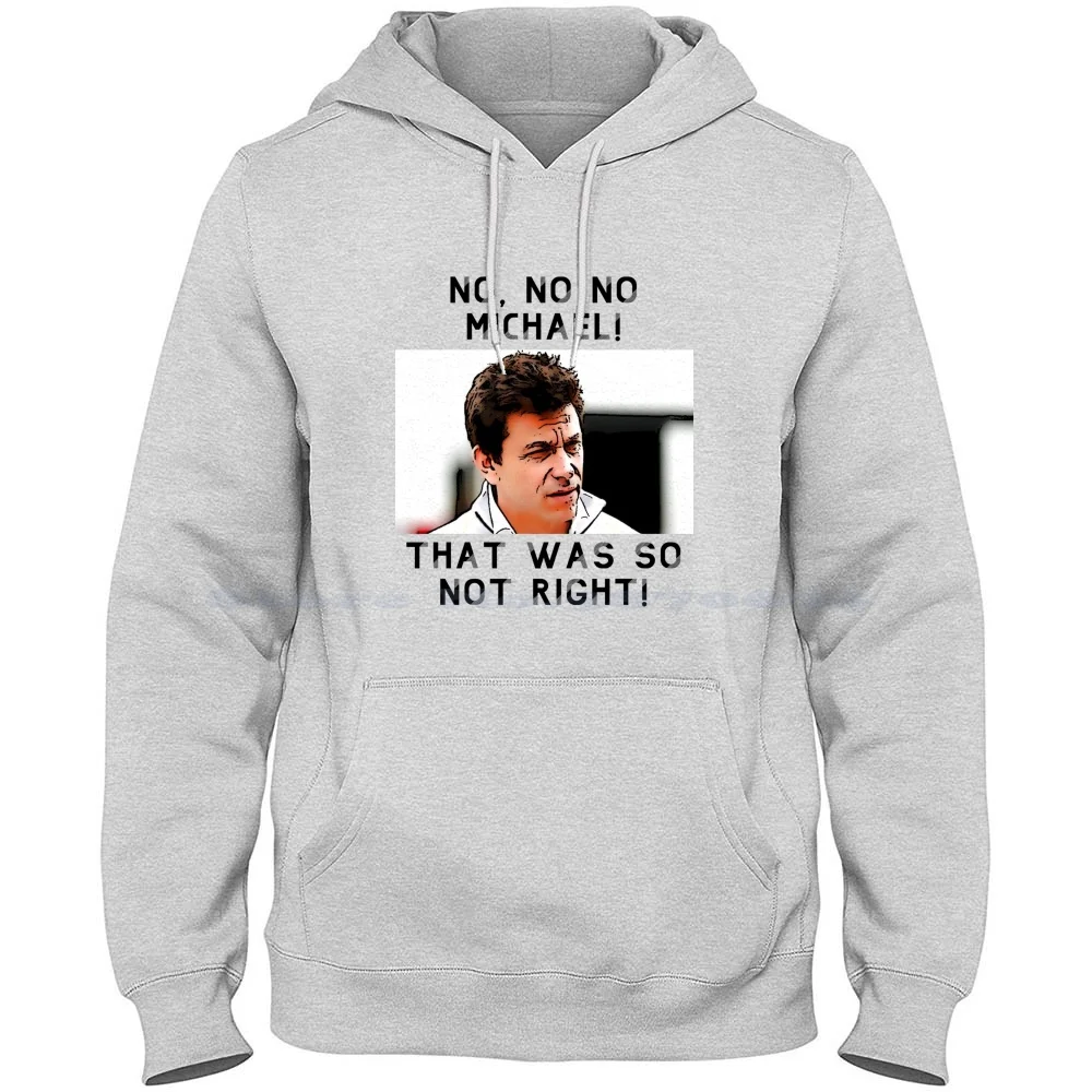 Toto Wolff 100% Cotone Felpa Con Cappuccio Toto Wolff Lewis Hamilton Racing Motorsport Norris Ricciardo Valtteri Bottas Cars Vetel