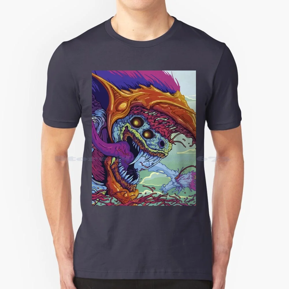 Csgo Hyper Beast T Shirt 100% Cotone Tee Csgo Hyperbeast Skin Games Rare Epic Anime Monsters