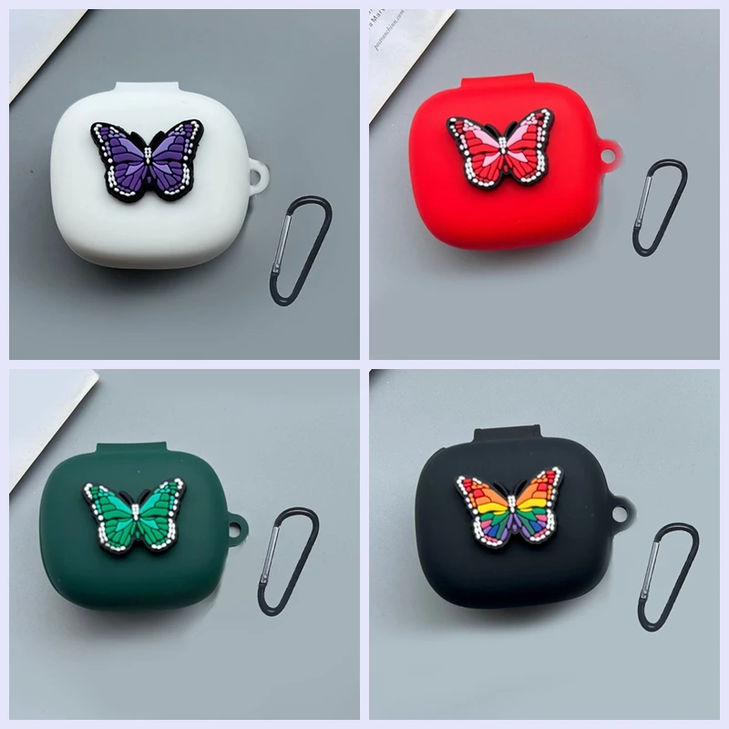 Per Jbl Wave 300 Custodia Cute Cartoon Silicone Bluetooth Auricolare Cover Per Jbl W300Tws Case Hearphone Box Fundas