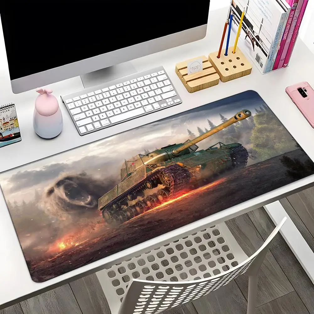 Game World Of Tanks Mouse Pad Large Computer Gaming Accessories Mousepads Desk Mats Carpet Anti-Slip Computer Mouse Pads