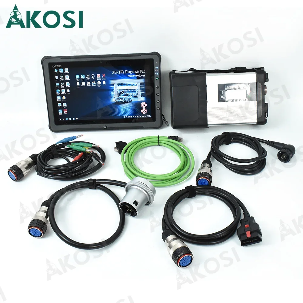2024 Mb Star C5 Sd Connect C5 Wifi Pk C4 Multiplexer Software Ssd Super Compact 5 Per Benz Truck Car Diagnostic Tool