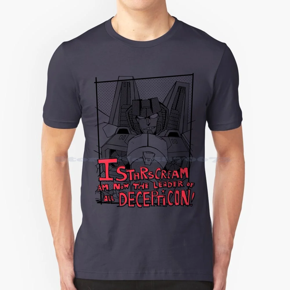 Maglietta Starscream Pride 100% Cotone Tee Starscream Decepticon Coralus