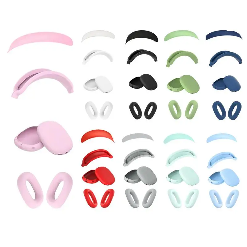 Per Apple Air Pods Max Headband Ear Caps Headband Cover Air Pods Max Cuffie In Silicone Custodia Protettiva Accessori Per Auricolari