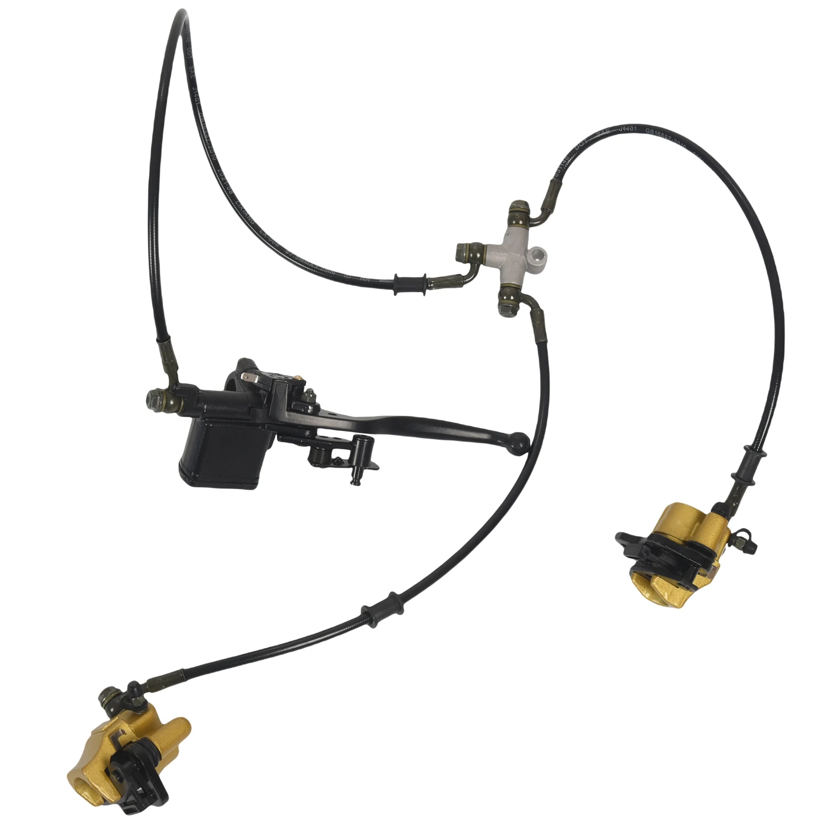 Pinza Pompa Freno Idraulica Anteriore Moto Per Pit Dirt Bike Dirtbike 50Cc 70Cc 90Cc 110Cc 125Cc
