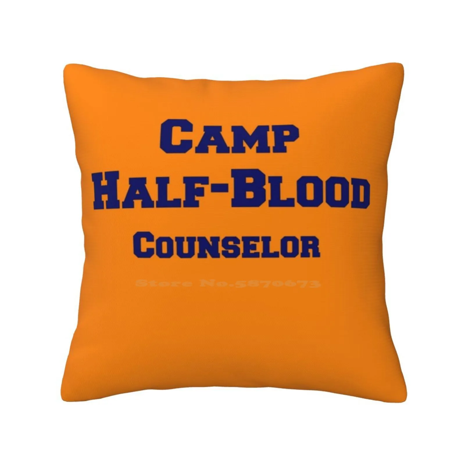 Camp Half-Blood Assistant Pillow Cover Hug Federa Camp Halfblood Half Blood Wick Annabeth Chase Grover Underwood