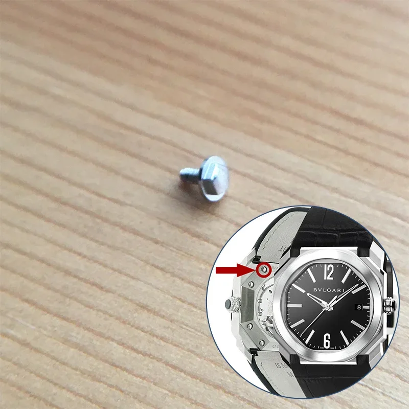 Vite Pentagono In Acciaio Adatta Per La Cover Posteriore Della Cassa Dell'Orologio Bvlgari Octo