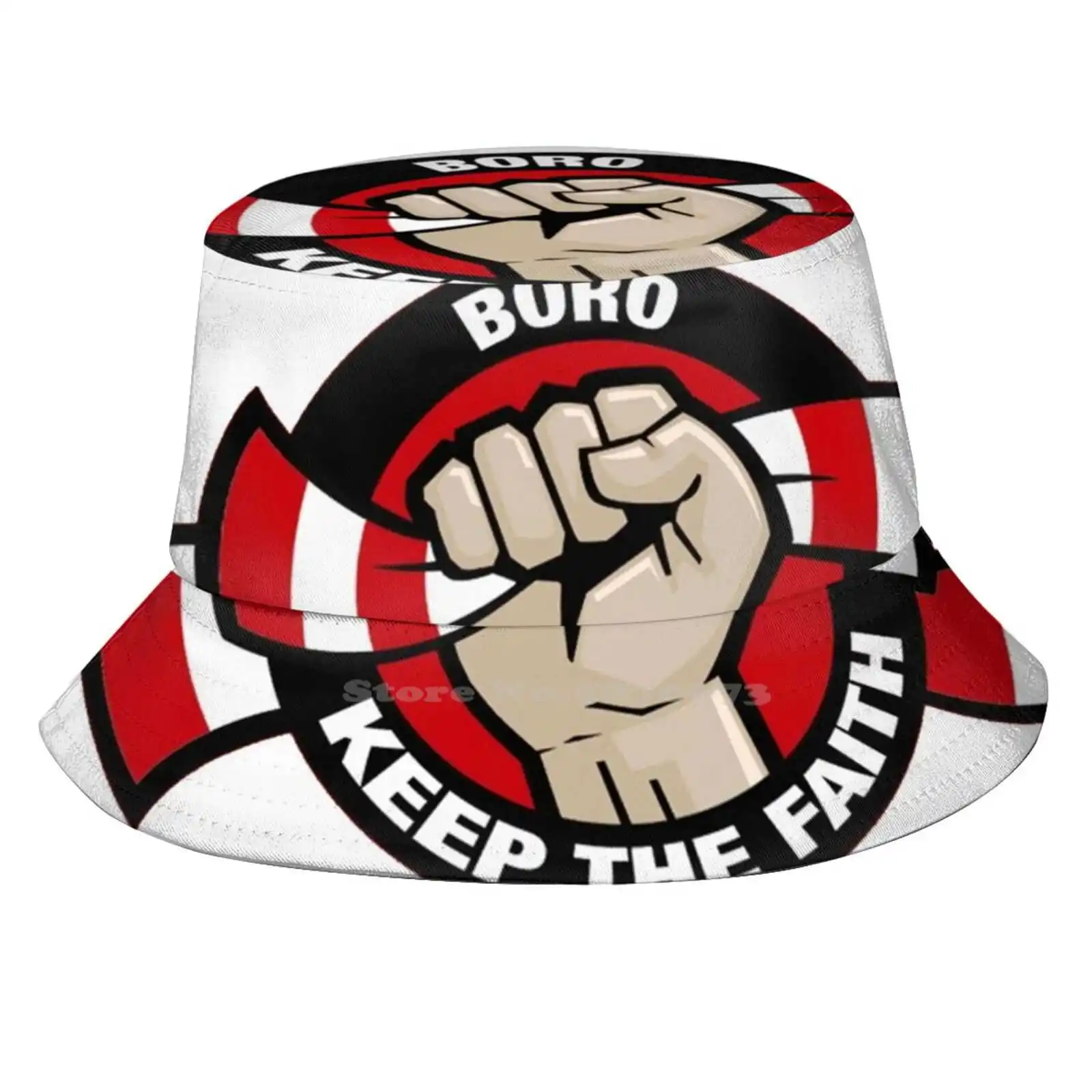Smoggies Middlesbrough Boro Pattern Design Stampato Cappelli Da Viaggio A Secchiello Middlesbrough Middlesbrough Football Club Middlesbrough