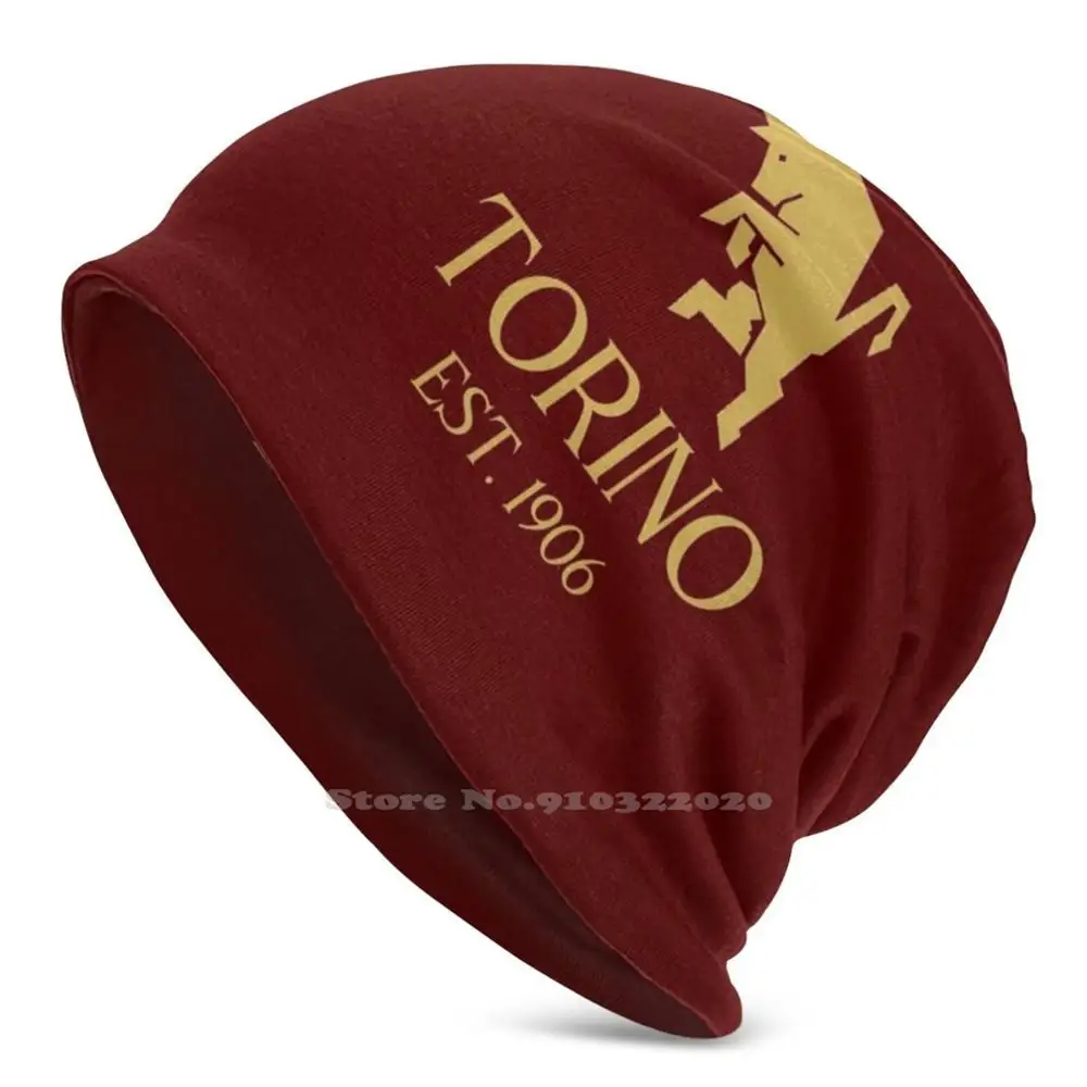 Torino Gold Knit Beanie Hat Skullies E Berretti Invernali Da Uomo Torino Torino Torino Football Club Il Toro Torino Monte La