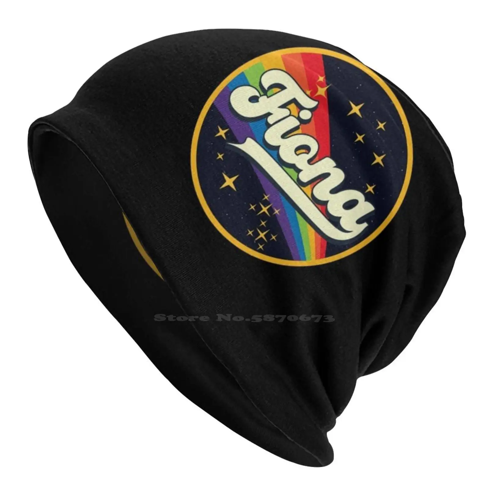 Fiona / / Rainbow Nello Spazio Cappello Lavorato A Maglia Stile Vintage Berretto Caldo Berretti Da Esterno Fantasy Tree Fiona Francesi Fiona Fiona Fio