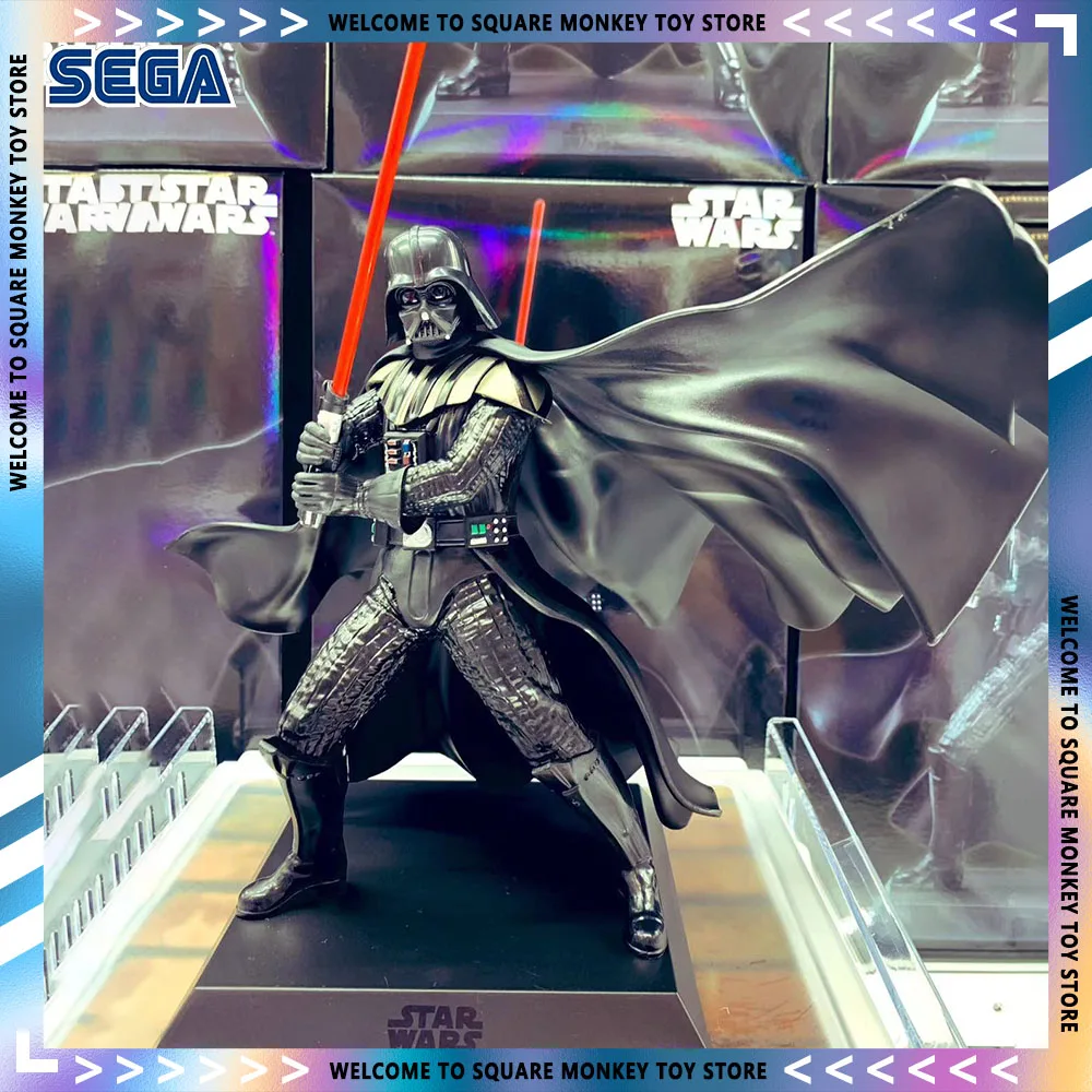 32Cm Star Wars Anime Figure Darth Vader Action Figurine Lavoro Manuale Giapponese Figura Statua In Pvc Boutique Replica Modello Giocattoli Regali