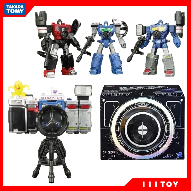 In Magazzino Transformers War For Cybertron:Siege Limited Refraktor Reconnaise Team 3-Pack Figure Action Hobby Da Collezione