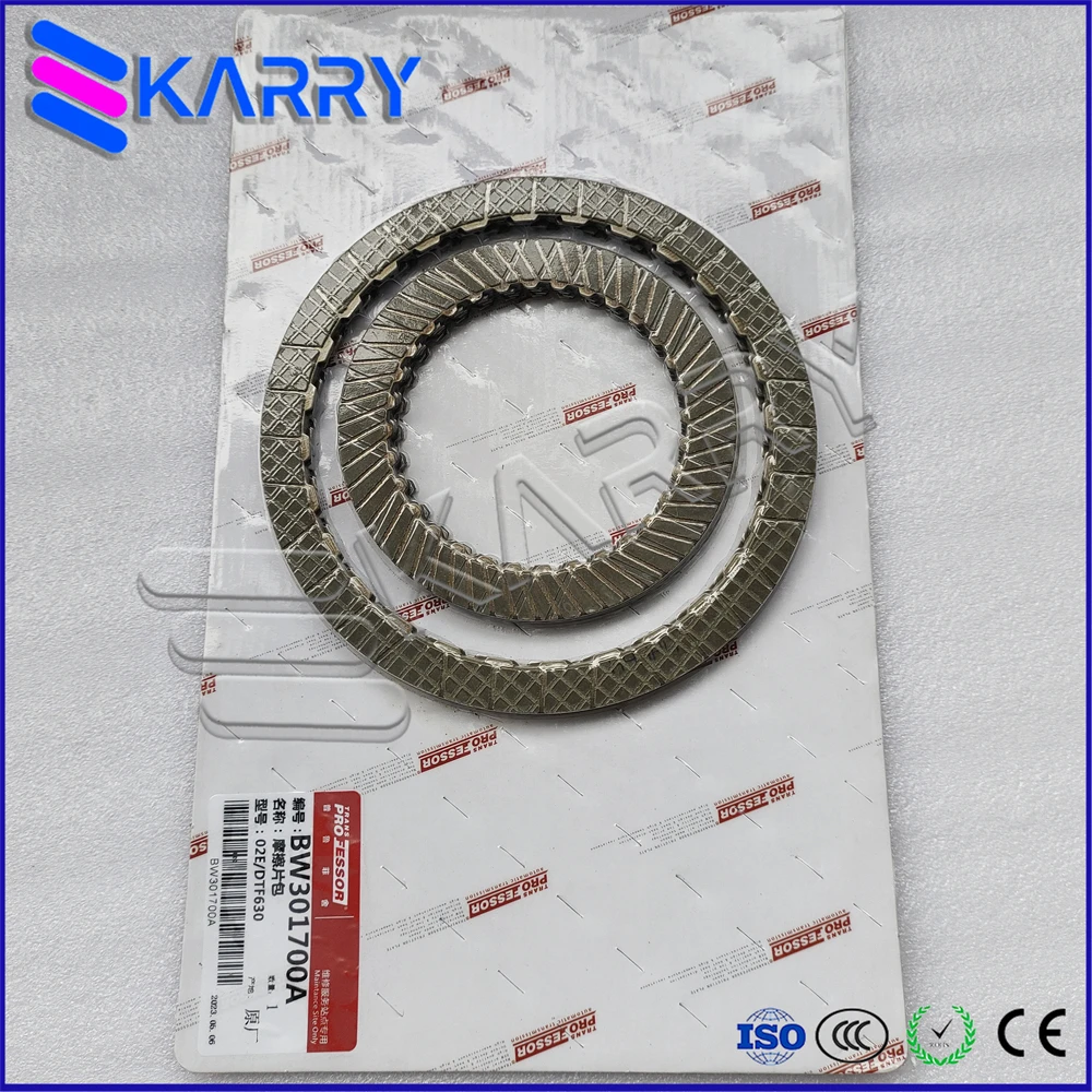 Nuovo Dsg 02E Dq250 Frizione Di Trasmissione Borg Warner Kit Di Attrito Vestito Per Vw Audi Made In