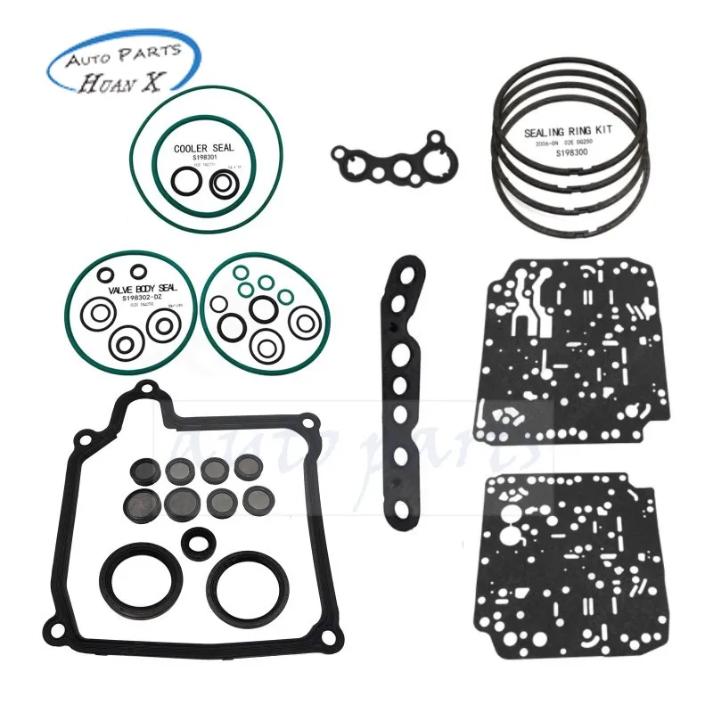 02E Dq250 Dsg Kit Di Revisione Della Trasmissione Automatica Guarnizioni Guarnizioni Kit Di Riparazione Per Audi Vw Skoda Seat Gearbox Rebuild Kit K19