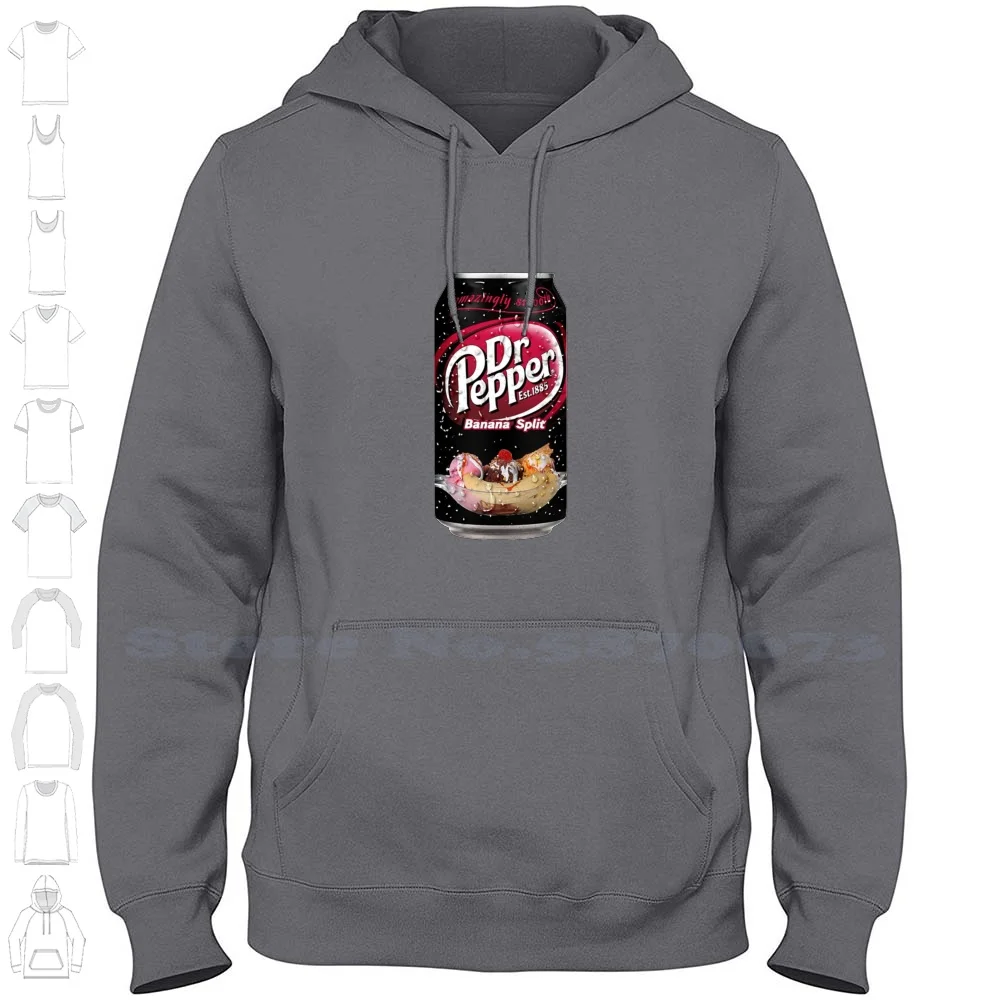 Dr Pepper Banana Split Can Felpe Con Cappuccio Felpa Per Uomo Donna Dr Pepper Soda Drink Can Dr Pepper Can Dr Pepper Dr