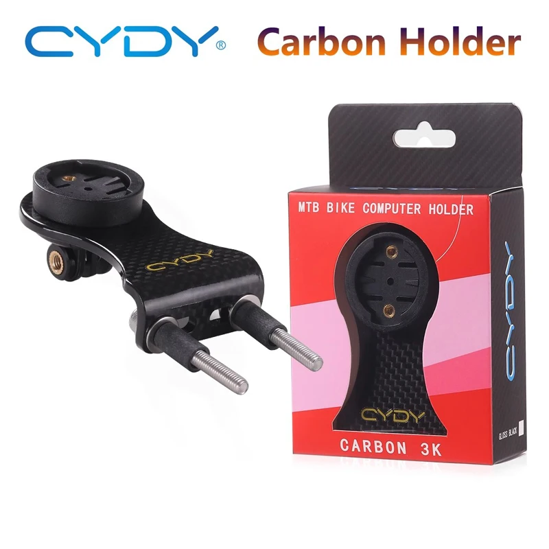 Cydy Carbon Garmin Bryton Wahoo Mount Per Il Manubrio Del Computer Della Bicicletta Mtb Anteriore Con Portalampada Gropro Accessori Per Bici
