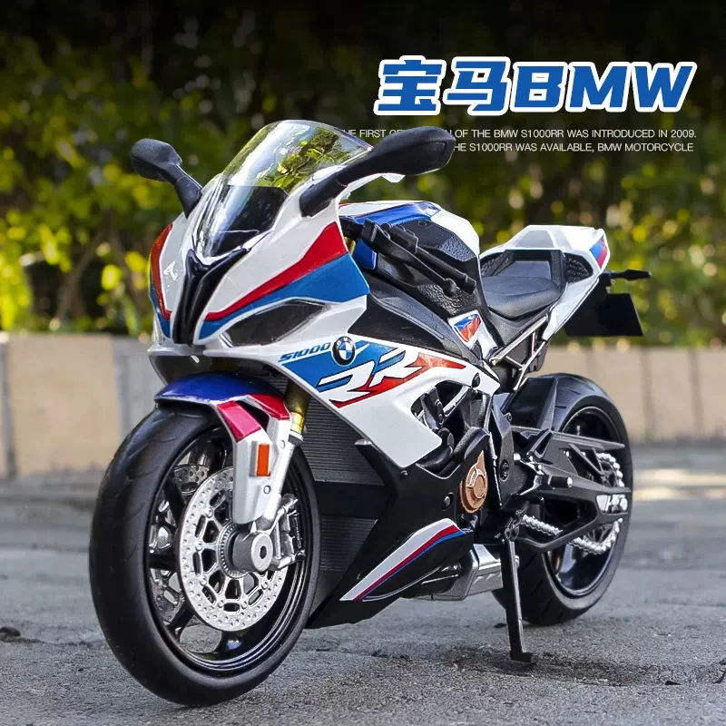 1:12 Bmw S1000Rr Motorcycle High Simulation Alloy Model Adult Collection Decoration Gifts Toys For Boys M13