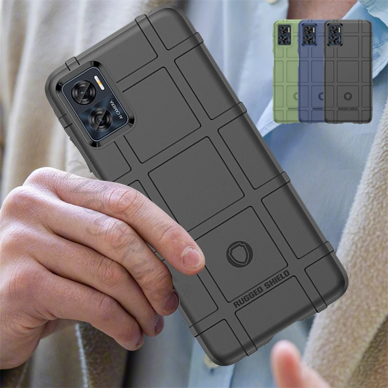 Per Cover Moto E22 Custodia Motorola Moto E22 Capas Armor Luxury Rugged Bumper Cover Posteriore Antiurto Motorola Moto E22 Fundas