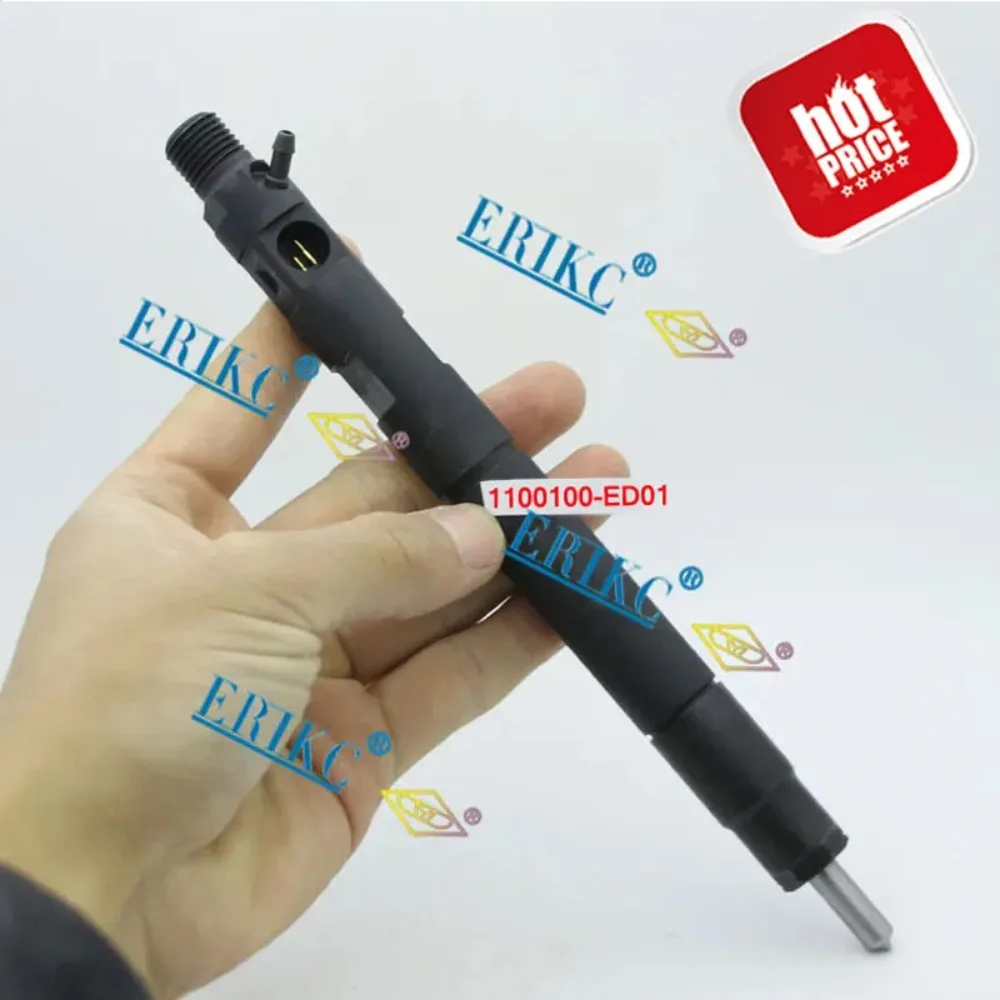 Erikc Ed01 Auto Engine Injection Spray 28231014 Diesel Common Rail Iniettore 1101000-Ed01 9686191080 Per Delphi Euro 5