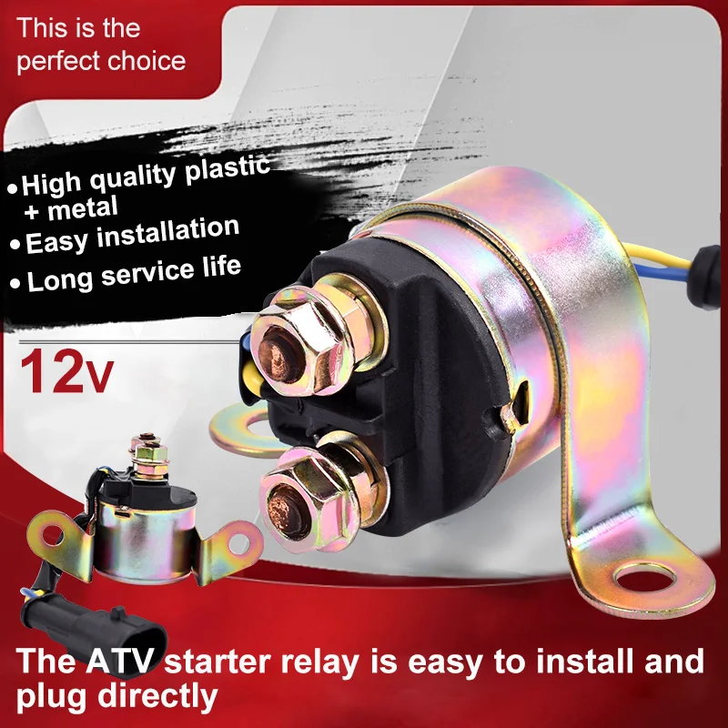 Relè Solenoide Avviamento Elettrico Moto Per Polaris Ranger 500 Ho 4X4 Efi Sportsman500 Ranger 500 4 X4 Efi Scrambler 500