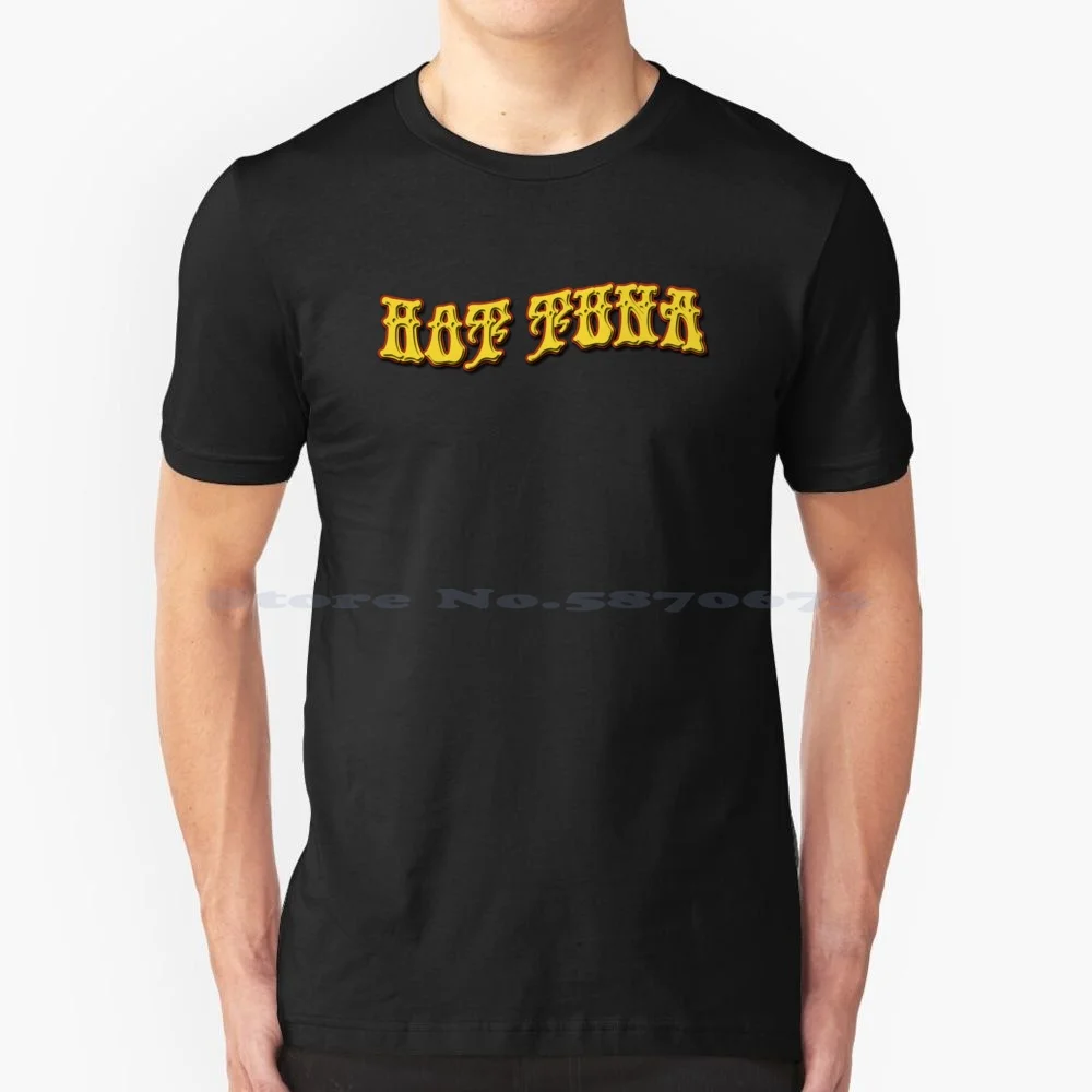 Hot Tonno T Shirt 100% Cotone Tee Pop Metal Musicista Jazz Retro Vintage Tour Guitar Drum Hot Tonno Band Hot Tonno Canzoni The Hot