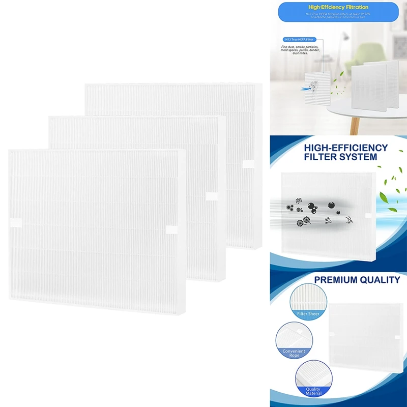 3 Pcs Ap-1512Hh True Hepa Filter Parts Accessori Per Coway Ap-1512Hh Ap1512Hh Purificatore D'Aria, Ap-1512Hh-Fp, No 3304899