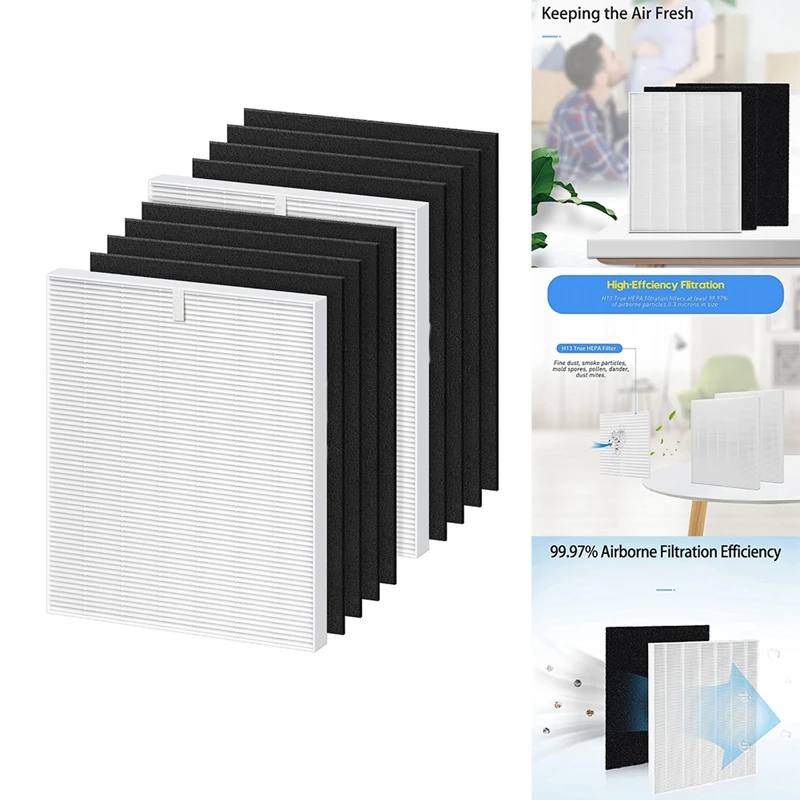Ap-1512Hh Filtro Di Ricambio Per Purificatore D'Aria Coway Airmega Ap1512Hh, 3304899, 2 Filtri Hepa E Filtri A Carbone