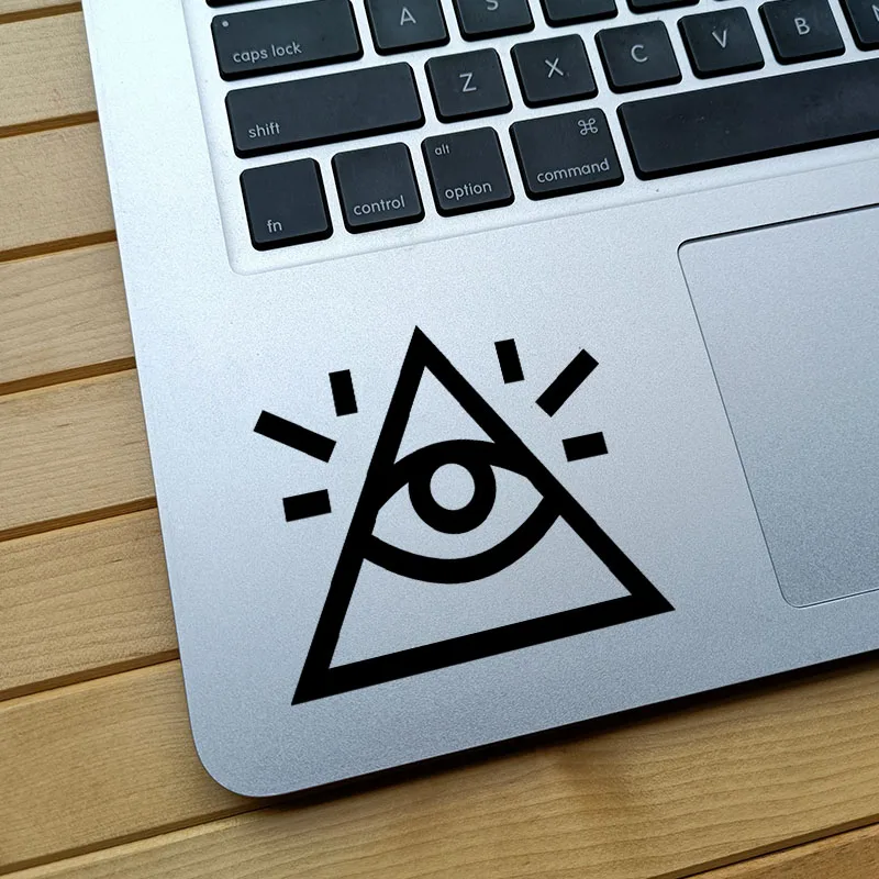 The Eye Of Wisdom Vinyl Laptop Sticker Per Apple Macbook Pro Decal Air 13 Retina 14 Pollici Mac Cover Skin Notebook Computer Decor