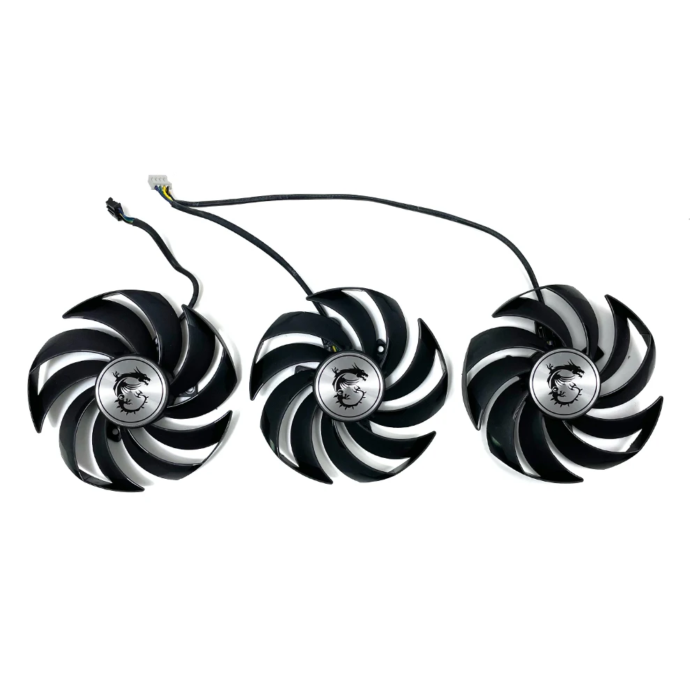 Ventola Di Raffreddamento Originale 90Mm Pld09210S/B12Hh Radeon Rx6800 6900 Xt Gpu Adatta Per Ventola Di Raffreddamento Della Scheda Video Msi Rx6800 