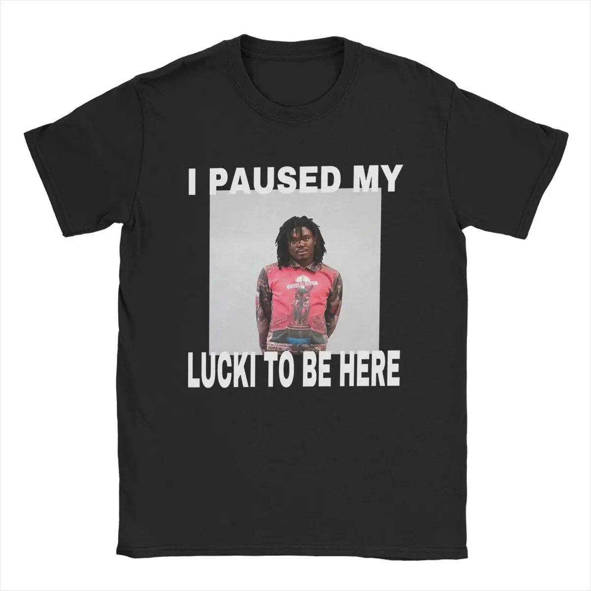 Uomo Lucki Kankan Summrs Ken Maglietta Di Cotone Abbigliamento Novità Manica Corta Girocollo Tees Nuovo Arrivo T-Shirt