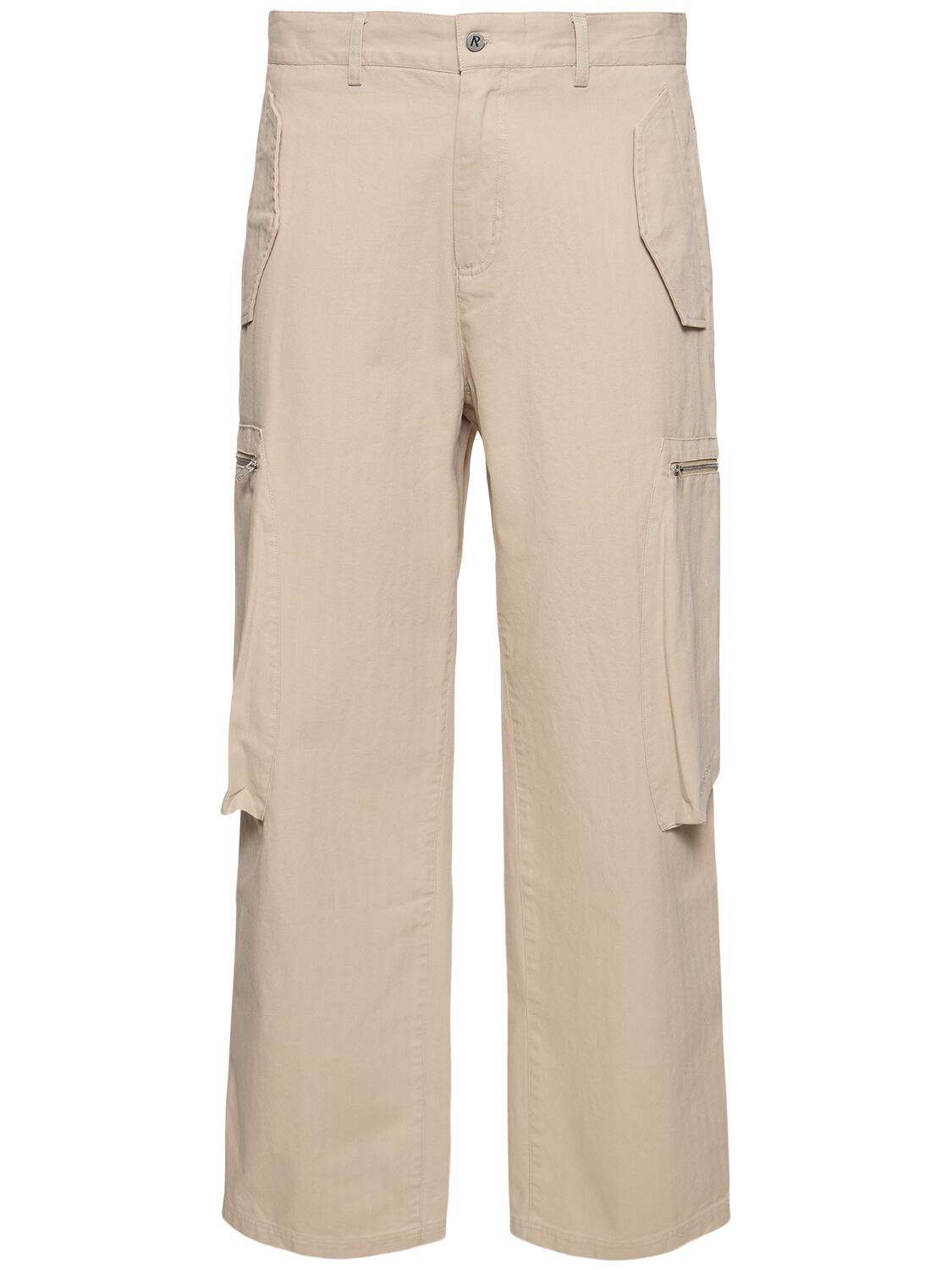 Workshop Herringbone Cotton Pants