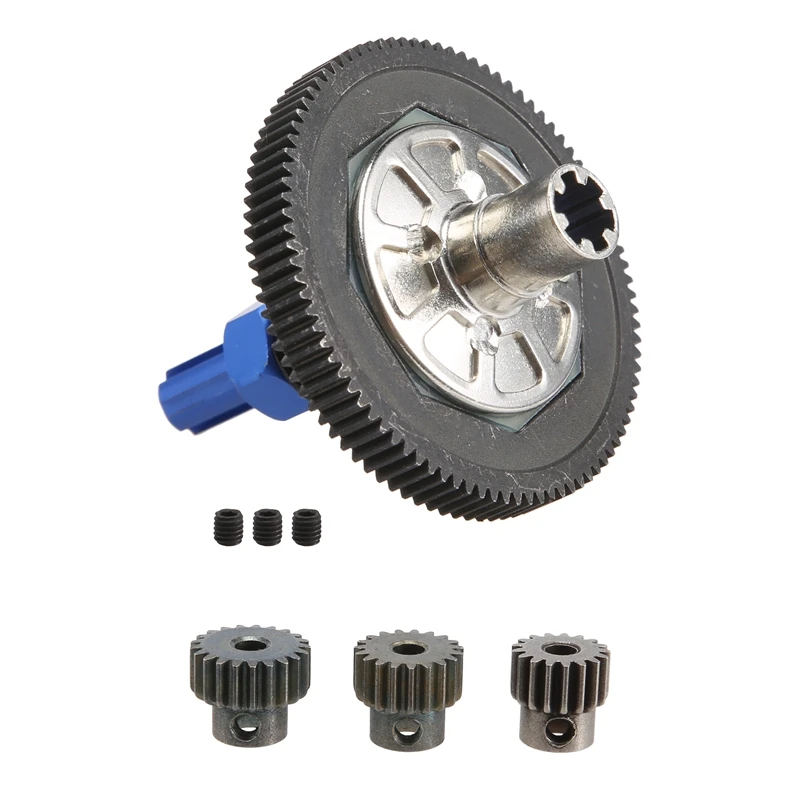 Metal 91T Spur Gear Slipper Gruppo Frizione Per 1/10 Arrma Senton Granito Big Rock Vorteks Typhon Rc Car Upgrade Parts