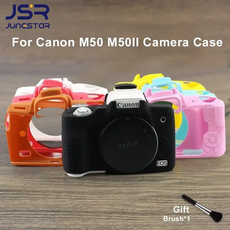 Custodia Protettiva In Silicone Morbida Eos M50 Ii Per Fotocamera Digitale Mirrorless Canon Eos M50 Mark Ii Eos M50 Ii