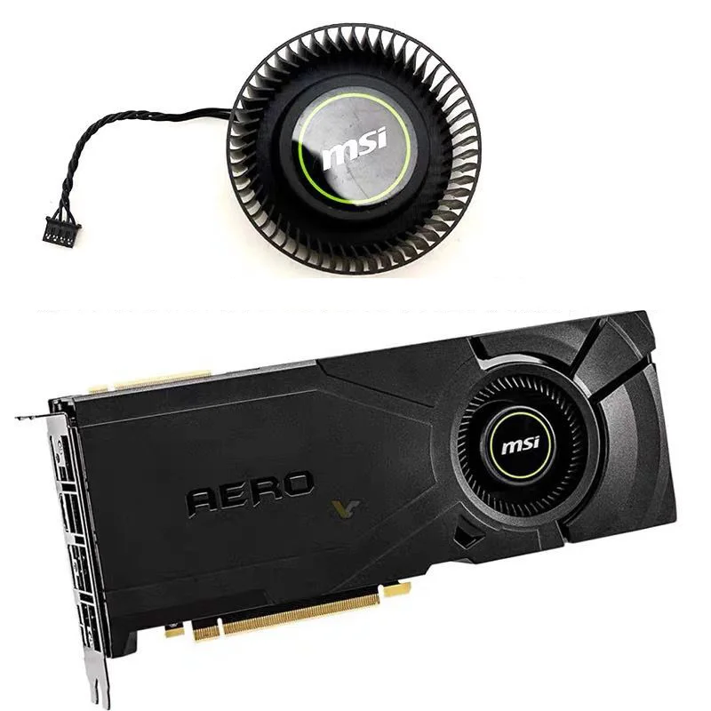 Plb06625B12Hh-1Dc12V 2.60Amp Rtx 2070 Gpu Cooler Per Msi Rtx2070 2080 Super Rtx2080 2080 Ti Aero Graphics Ventola Di Raffreddamento Grafica