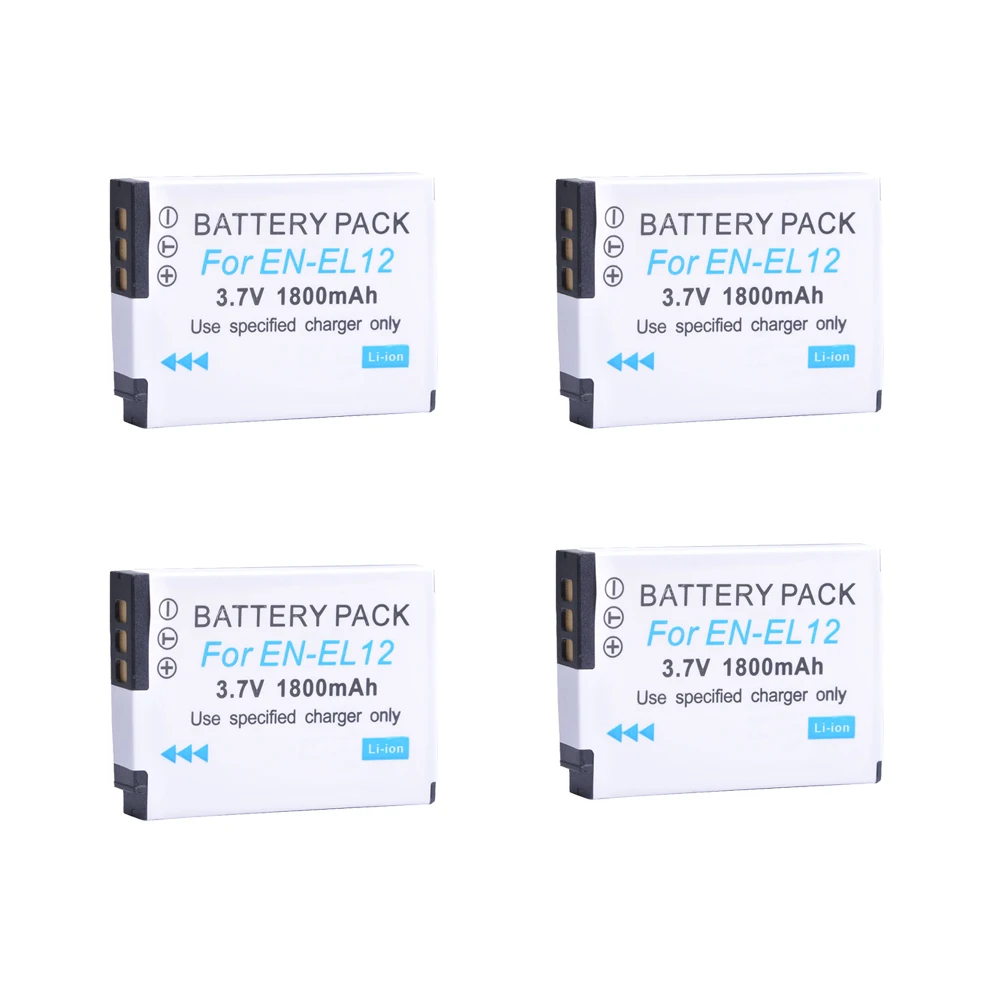 En-El12 Batteria Per Fotocamera Bateria Enel12 En El12 Per Fotocamera Nikon Coolpix S9900 S9700 Aw120 S9500 Aw110 S70