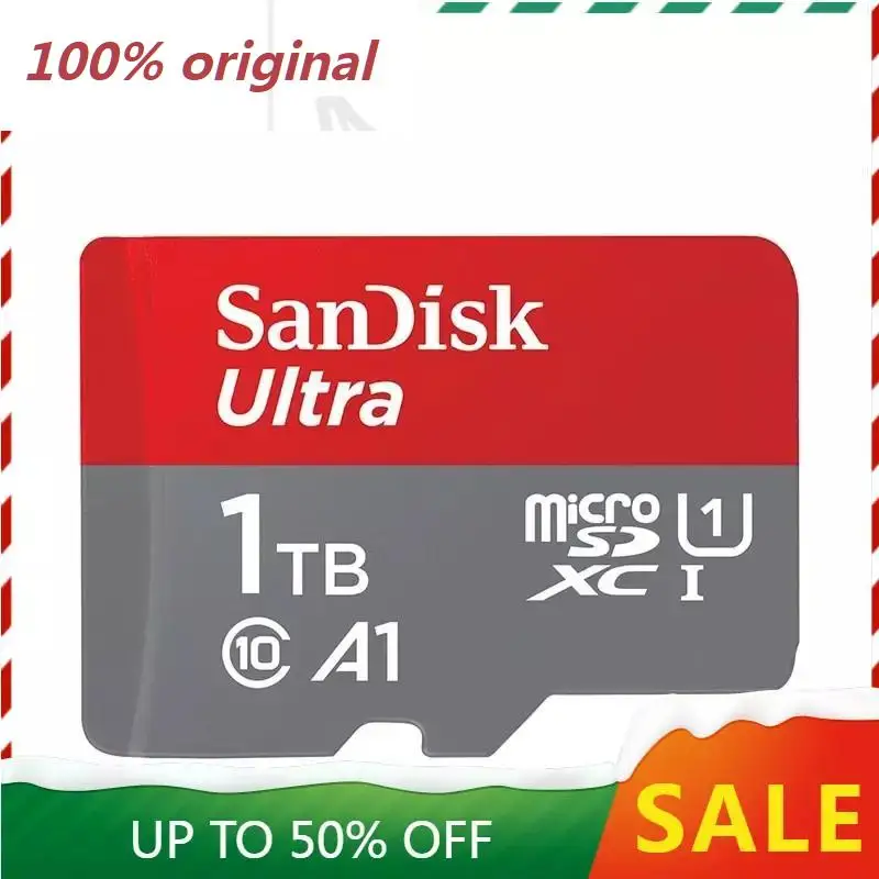 Scheda Di Memoria Sandisk 1Tb 32Gb 64Gb 128Gb 512Gb 256Gb Scheda Micro Sd Class10 Uhs-1 Memoria Scheda Flash Scheda Microsd Tf/Sd