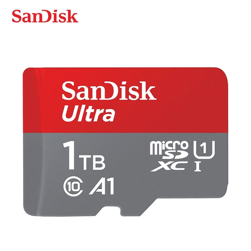 Scheda Di Memoria Sandisk A1 16Gb 32Gb 64Gb 128Gb 256Gb 512Gb 1Tb Micro Sd Card Class10 Uhs-1 Memoria Della Scheda Flash Microsd Tf/Sd Card