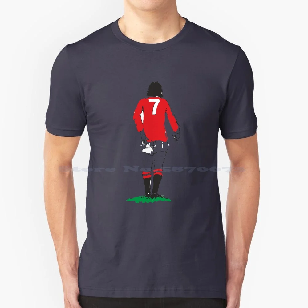 G Best T Shirt 100% Cotone Tee George Best Football George Washington Hamilton History Legend American Broadway Ireland